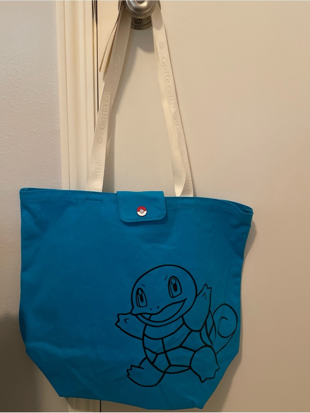 Pokémon x Target Blue Squirtle Tote Bag NEW LIMITED RELEASE - Picture 2 of 7